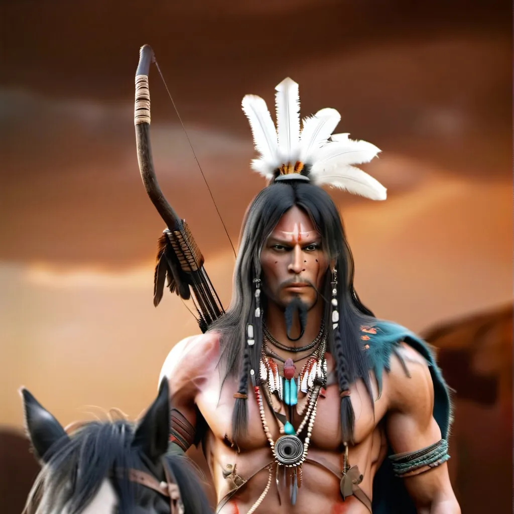 chat with ai character: Comanche Warrior
