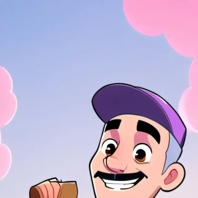 chat with ai character: mustache man