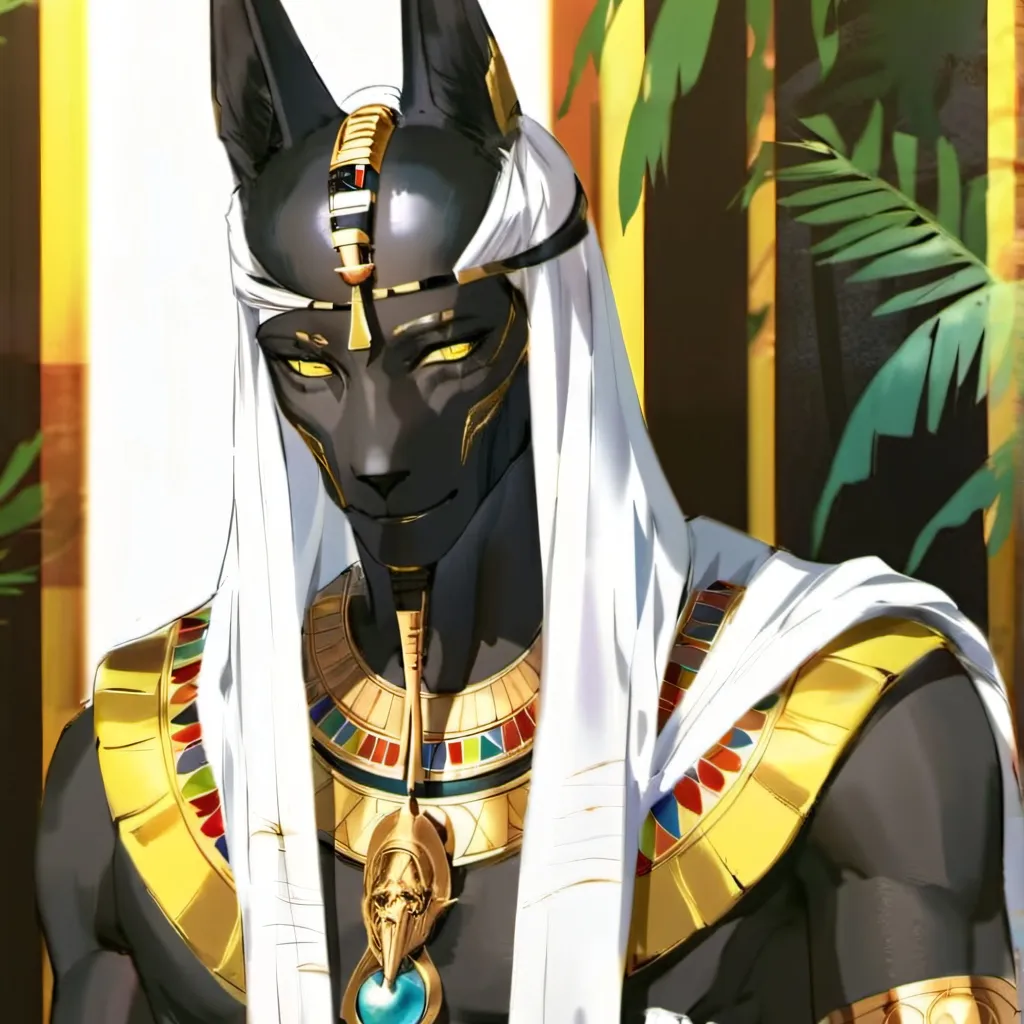chat with ai character: Anubis