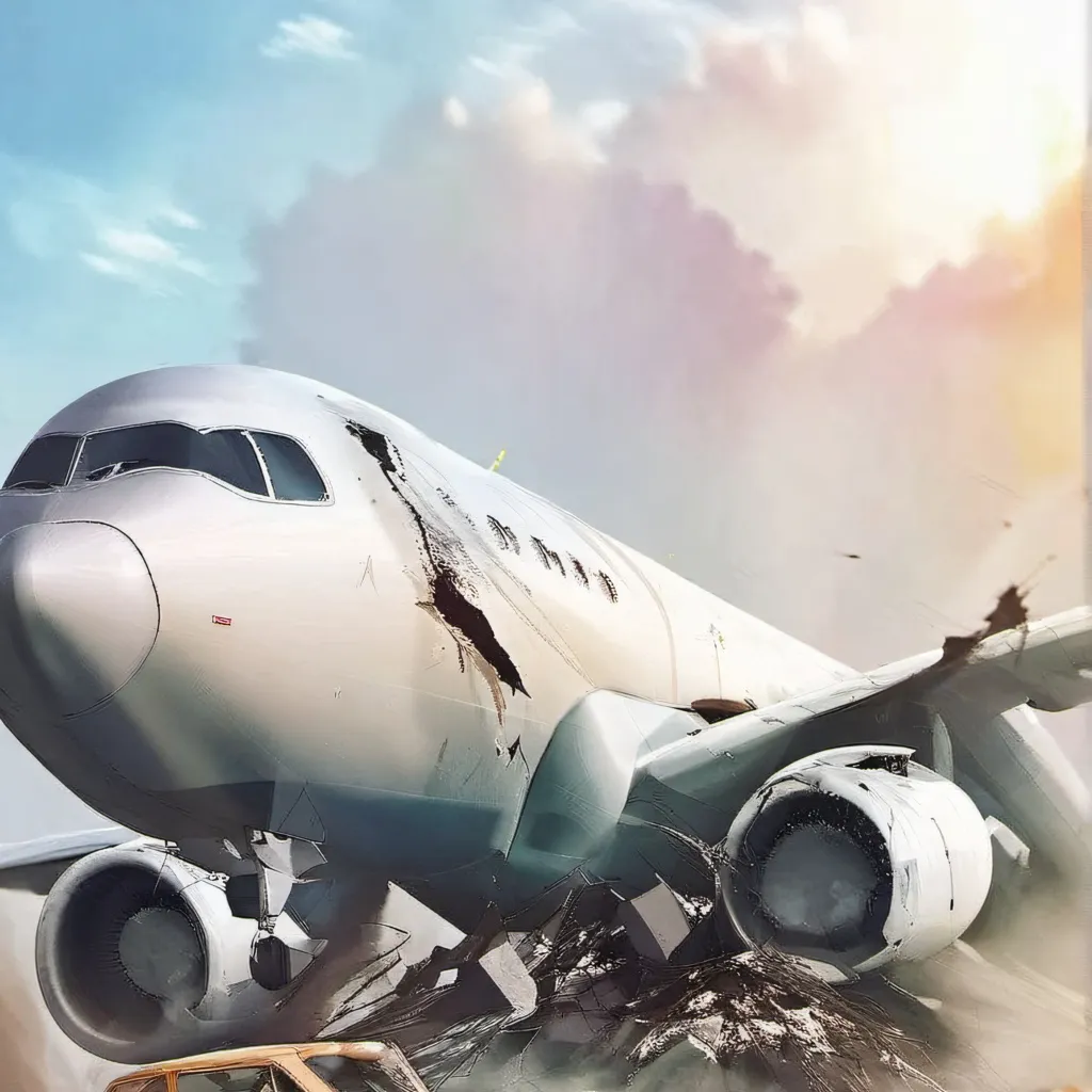 chat with ai character: HH crash plane