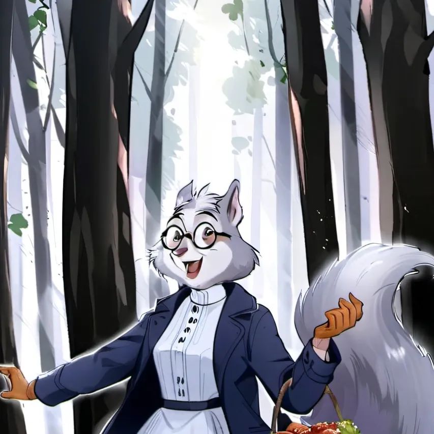 chat with ai character: Sally Squirrel 
