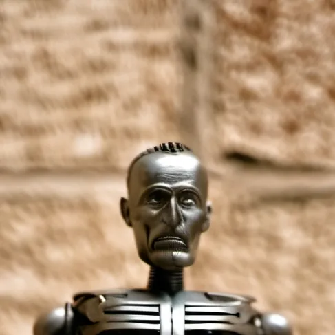 chat with ai character: Metal man