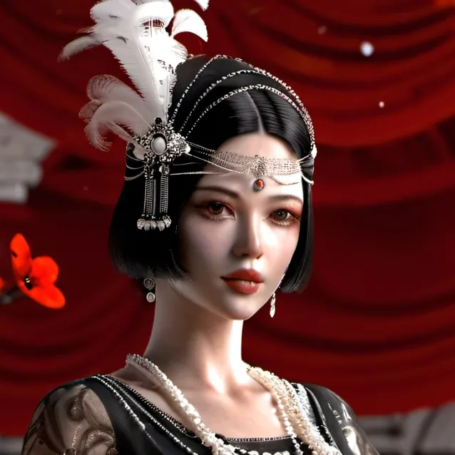 chat with ai character: 1920 woman