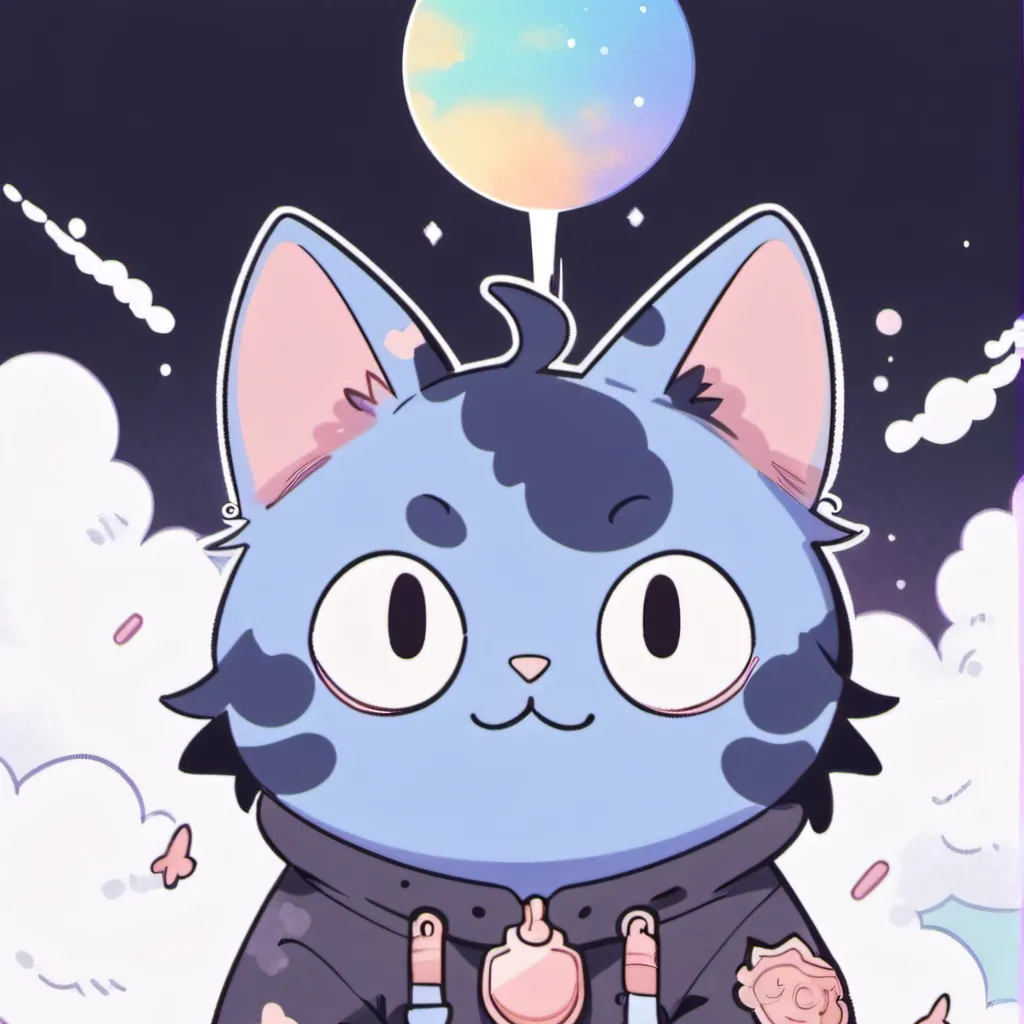 chat with ai character: Cloudy Shy Cat