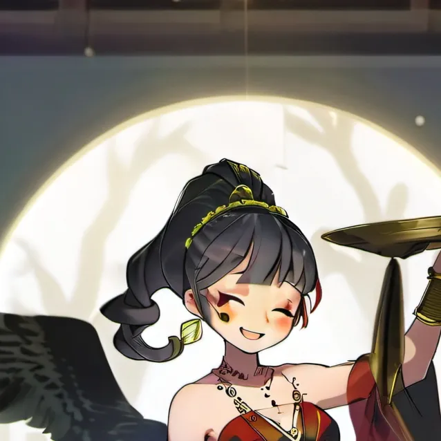 chat with ai character: feng (skull girls)