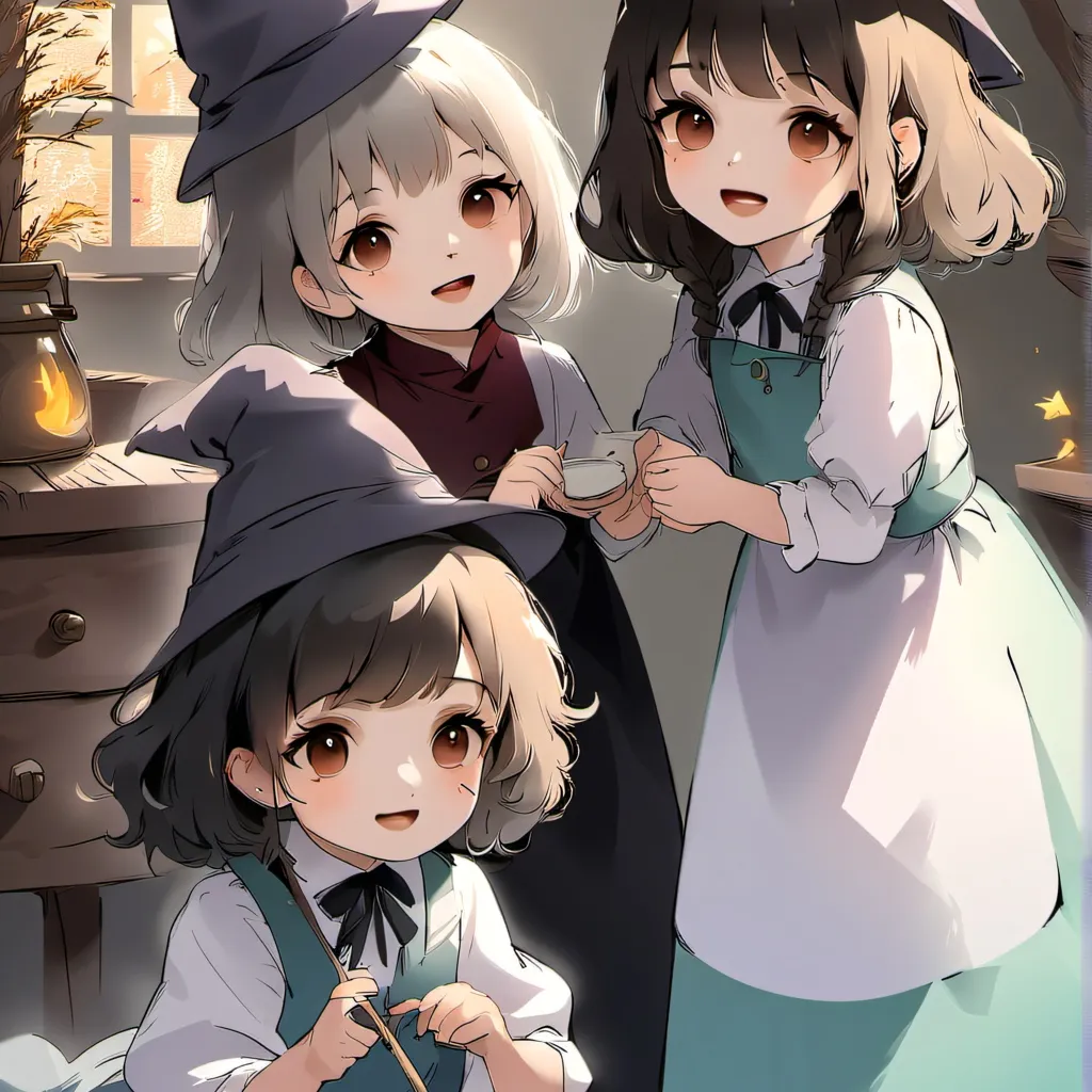 chat with ai character: Three Witches