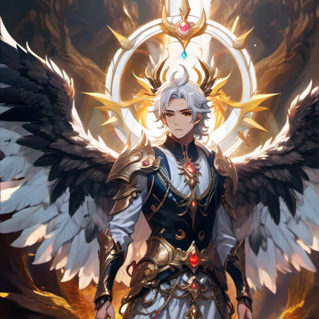 chat with ai character: Auriel (light God)