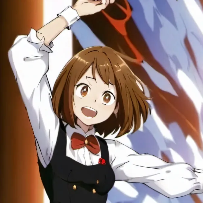 chat with ai character: Villain Uraraka