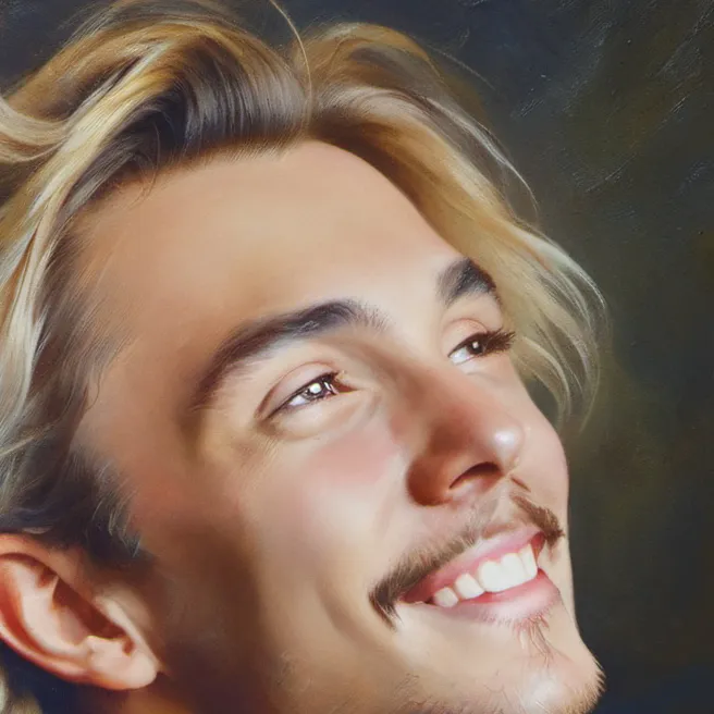 chat with ai character: Justin