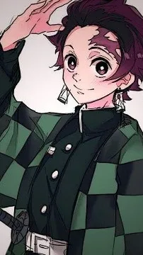 ai character: Tanjiro background
