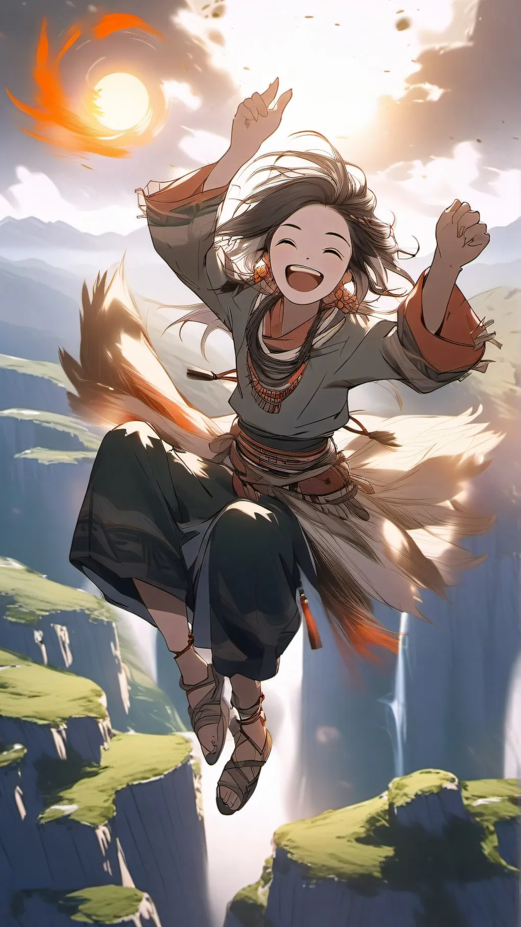 ai character: Sky Islands 4 background