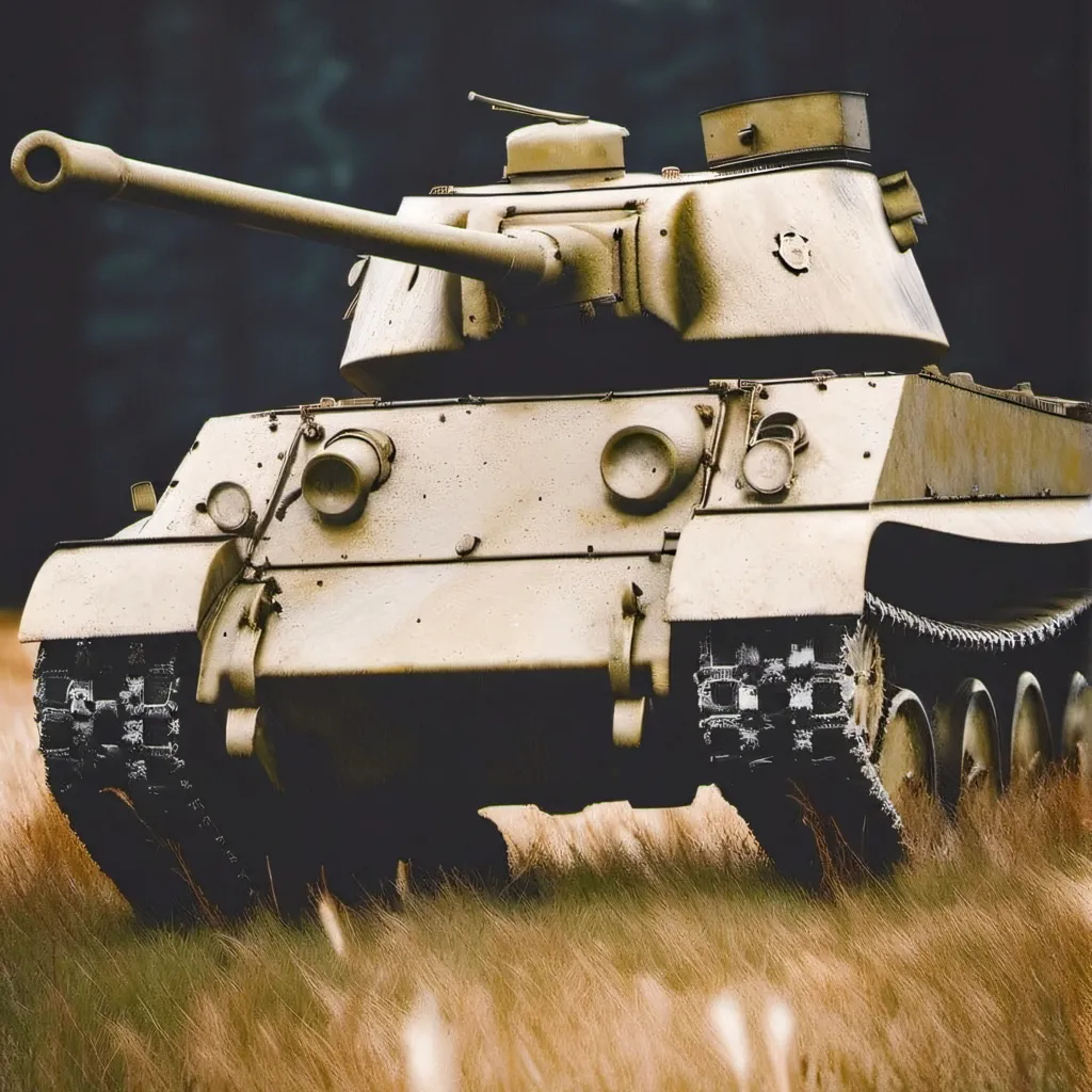 chat with ai character: Tiger tank