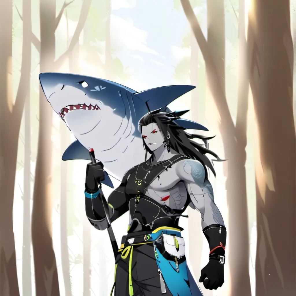 chat with ai character: shark King