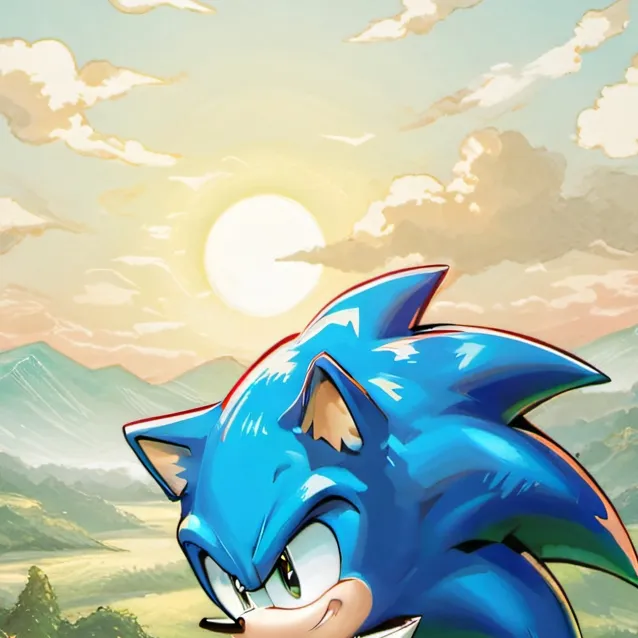 chat with ai character: sonic and friends