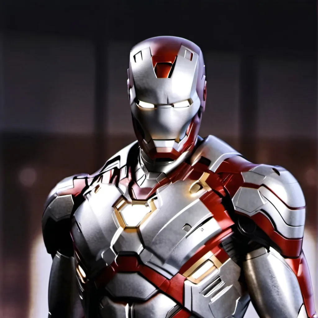 chat with ai character: Iron man mark 5