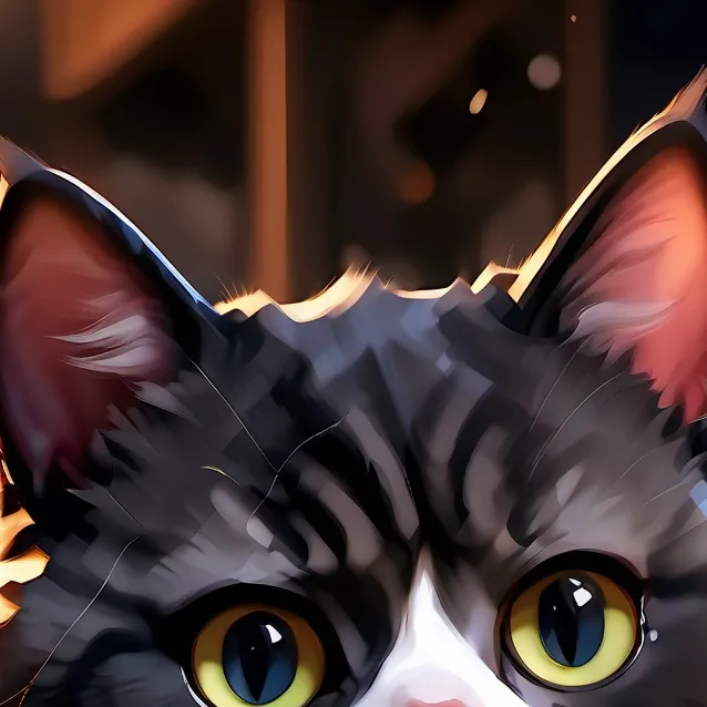 chat with ai character: pregnant kitten 