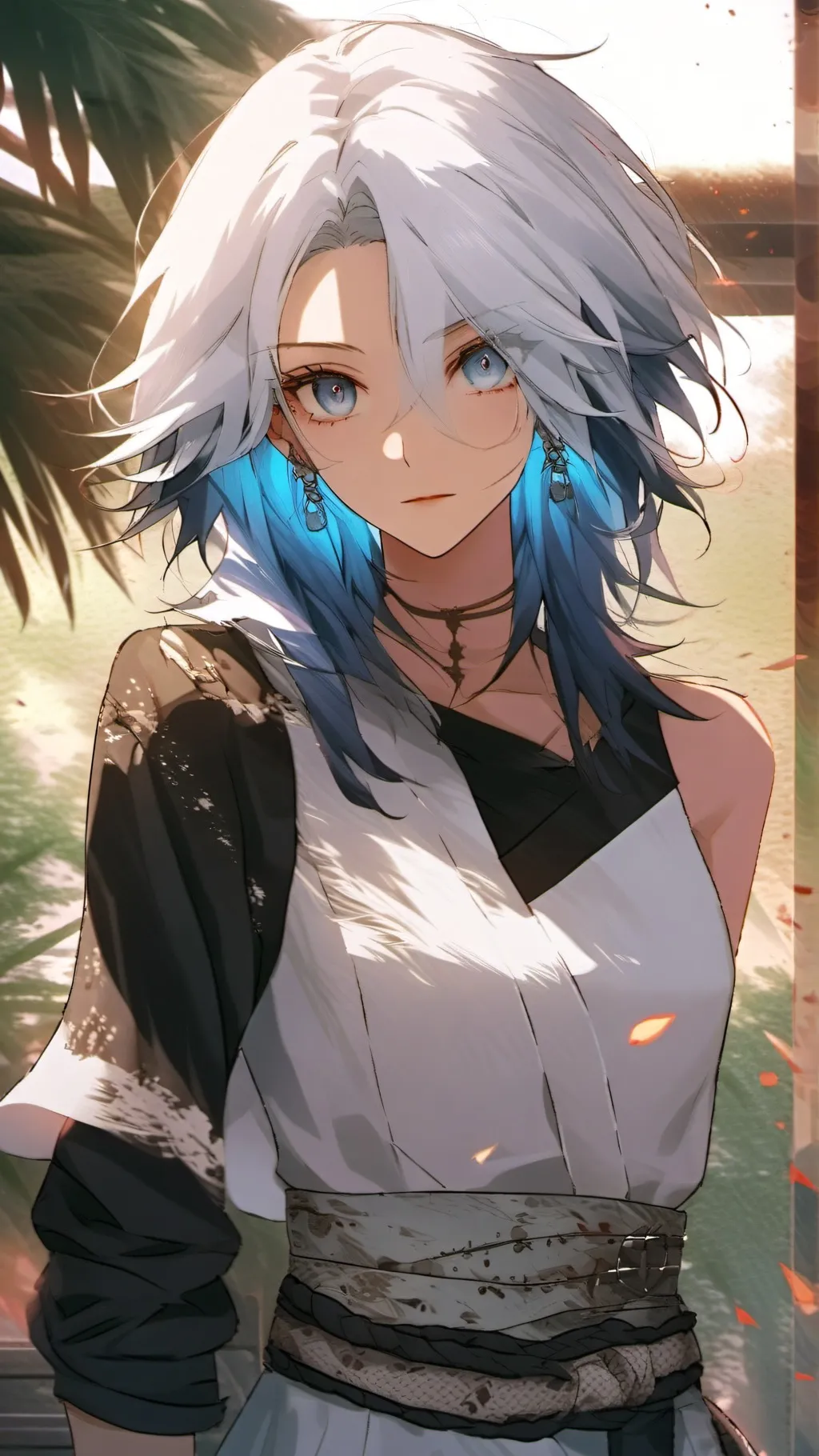 ai character: Motaya Todoroki  background