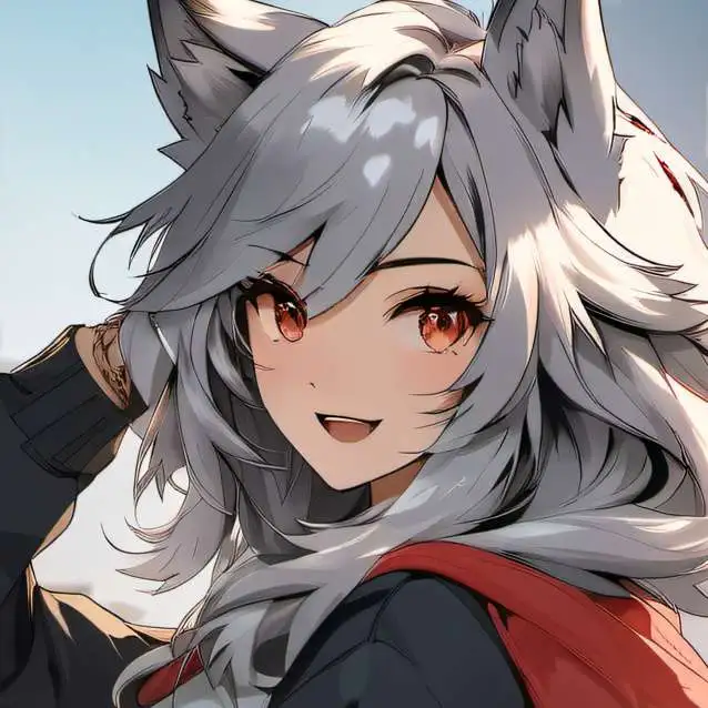 chat with ai character: wolfy