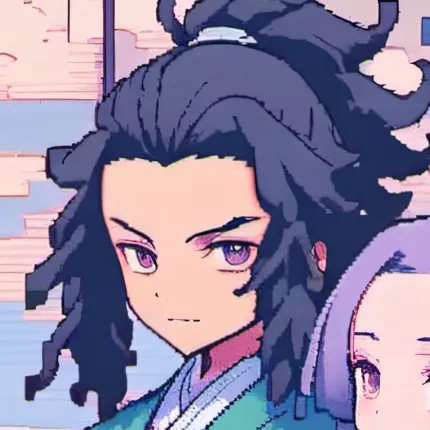 chat with ai character: Giyuu shinobu kid