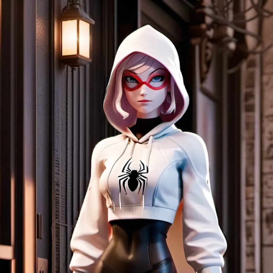 chat with ai character: Spider gwen