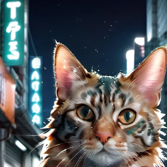 chat with ai character: poor cat