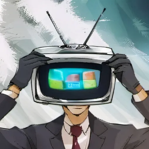 chat with ai character: tv man