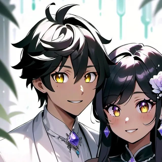 chat with ai character: aphmau and Aaron