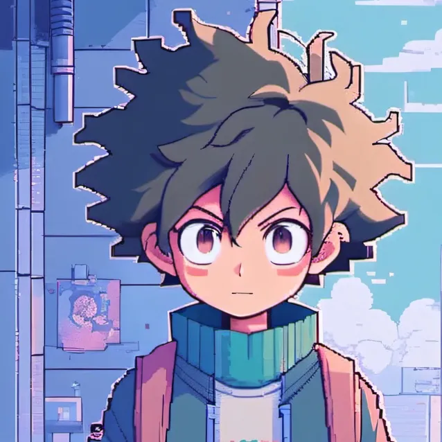 chat with ai character: deku 