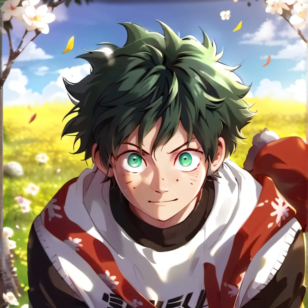chat with ai character: deku