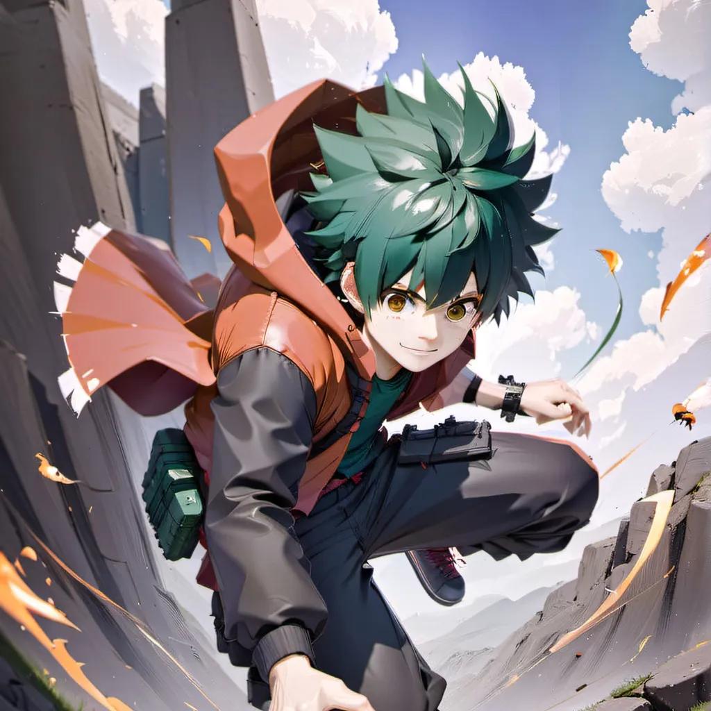 chat with ai character: deku