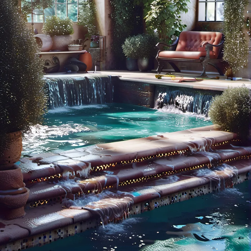 chat with ai character: MHA pool party