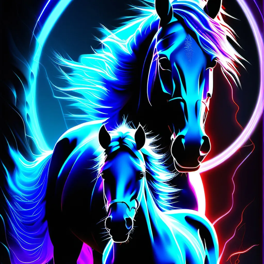 chat with ai character: moonbeam & neonate