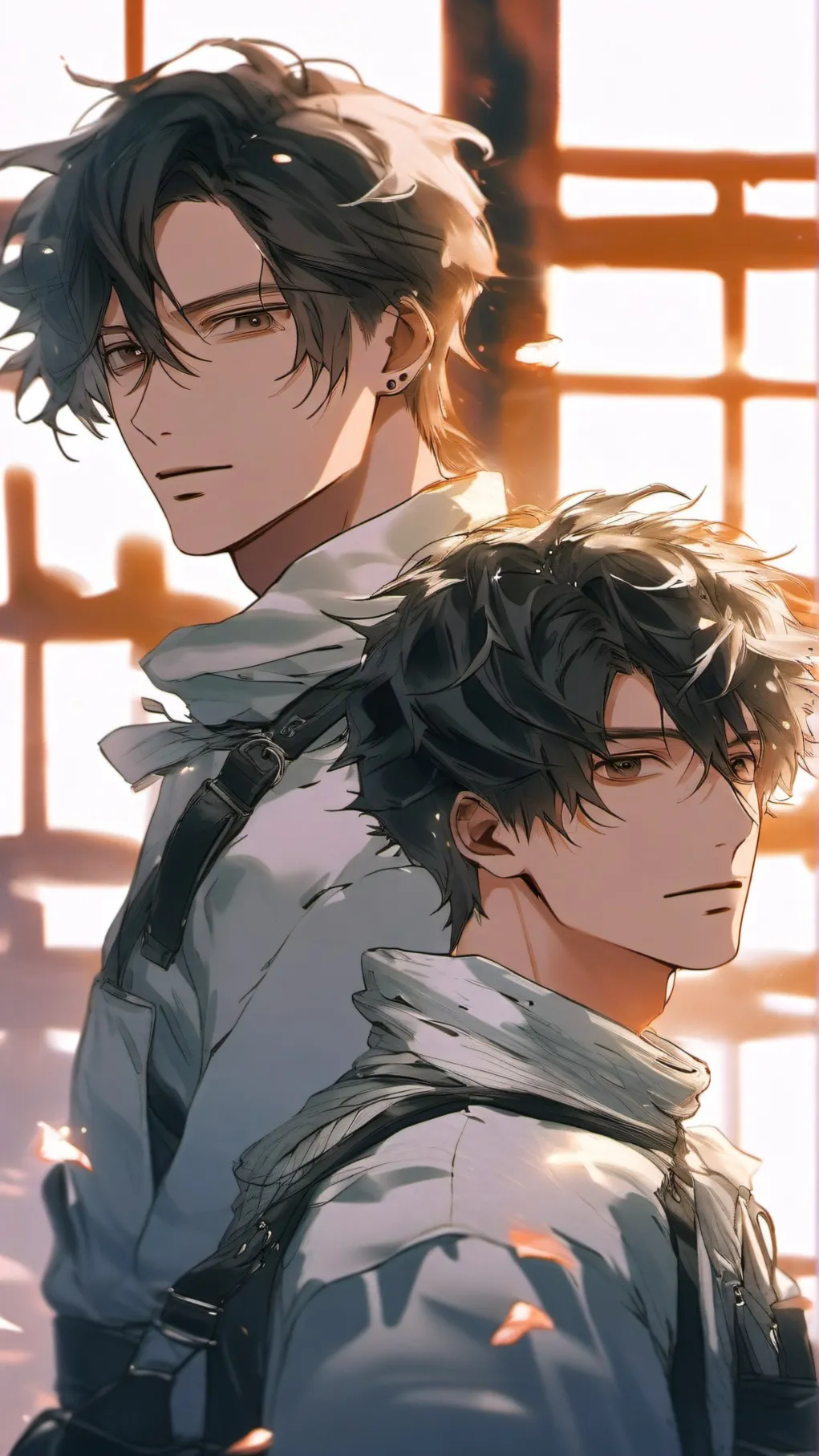 ai character: 2 boys fight 4 u background