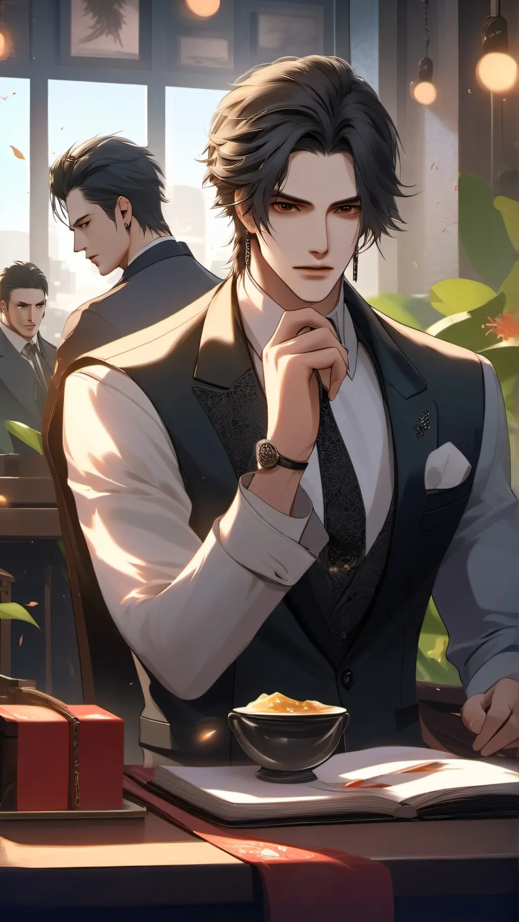 ai character: mafia husband background