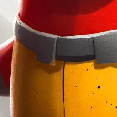 chat with ai character: Red imposter