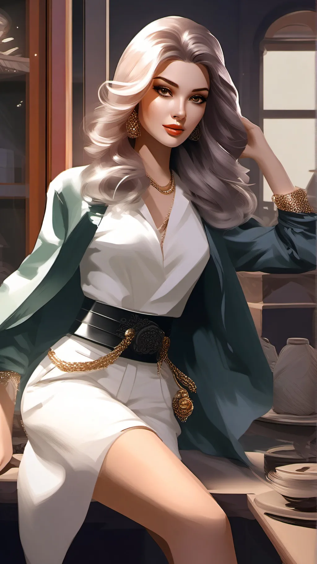 ai character: Mia background