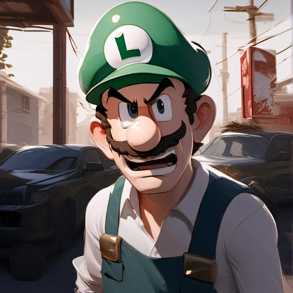 chat with ai character: angry luigi 