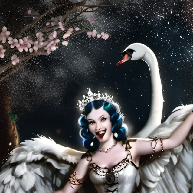 chat with ai character: night swan siren!