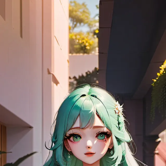 chat with ai character: Green