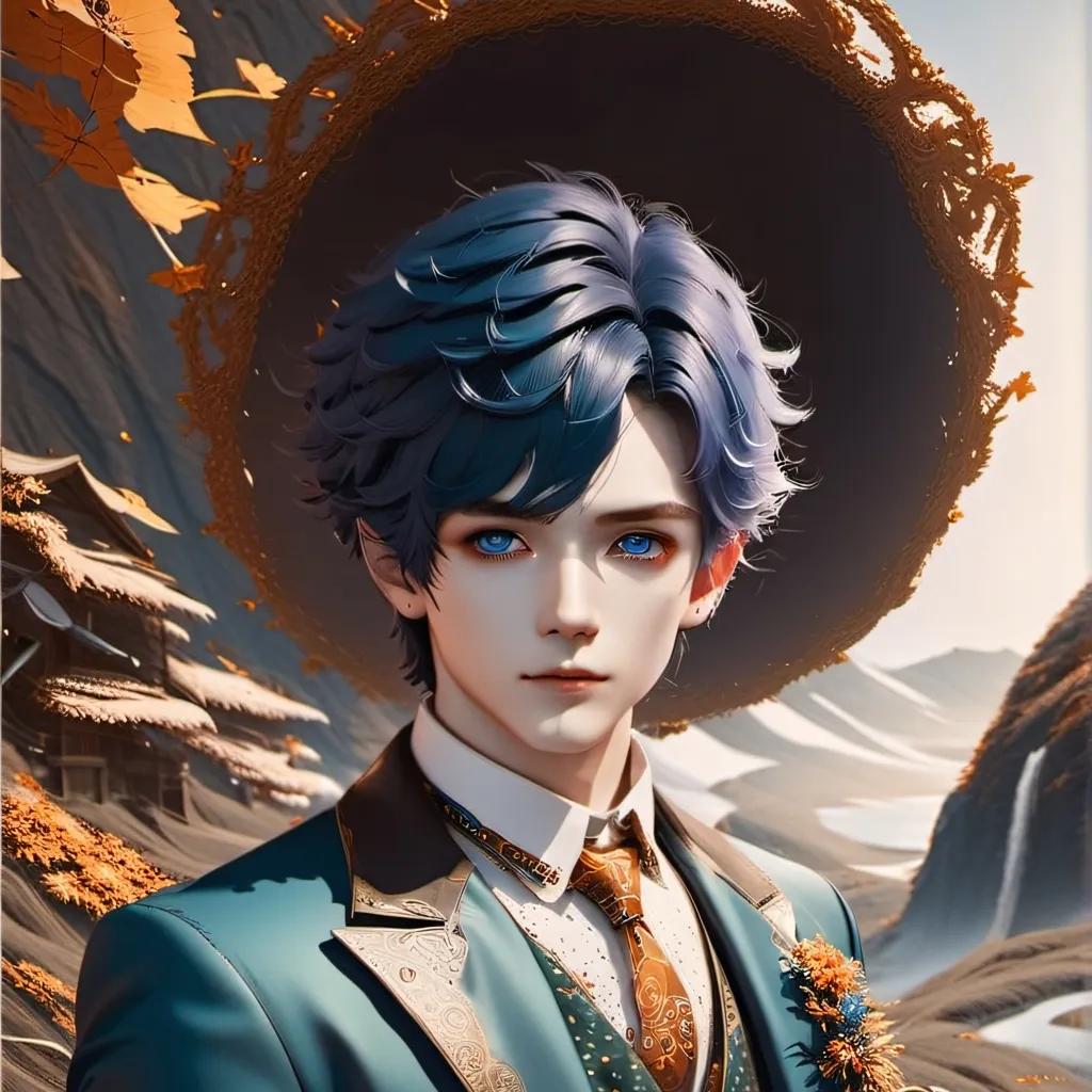 chat with ai character: Blue