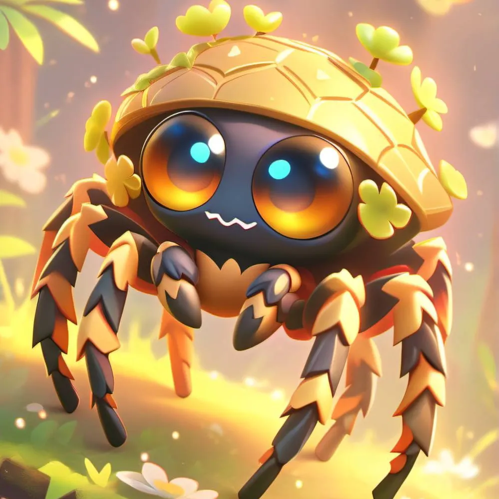 chat with ai character: cute spider