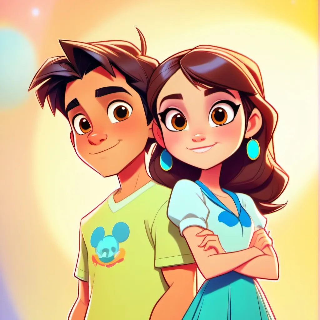 chat with ai character: izzy and dom