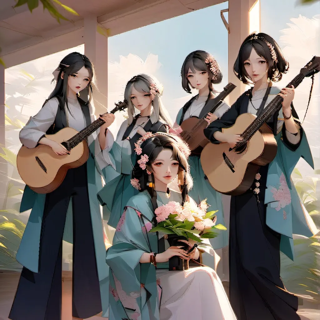 chat with ai character: 5 older sisters