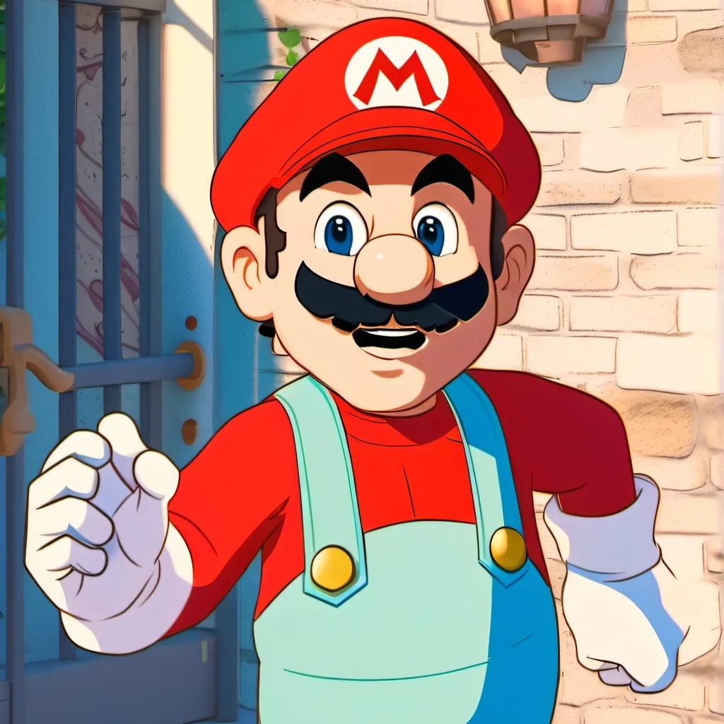 chat with ai character: Mario 