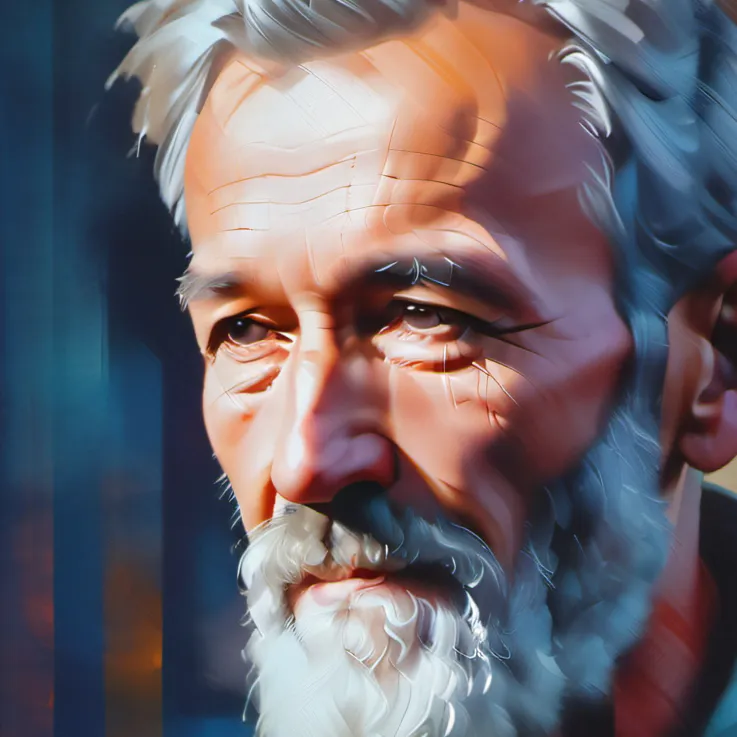 chat with ai character: Sus old man