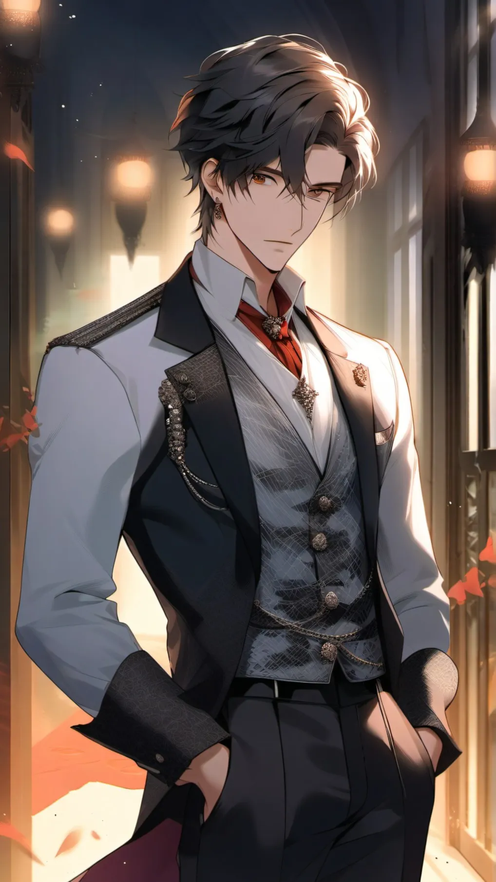 ai character: Lucas Marbery background