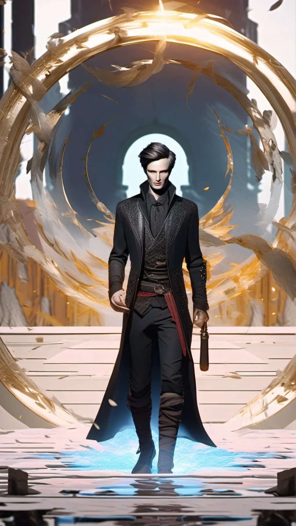 ai character: Morpheus  background