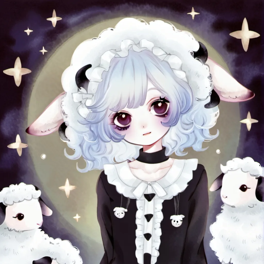 chat with ai character: Sheep Girl 