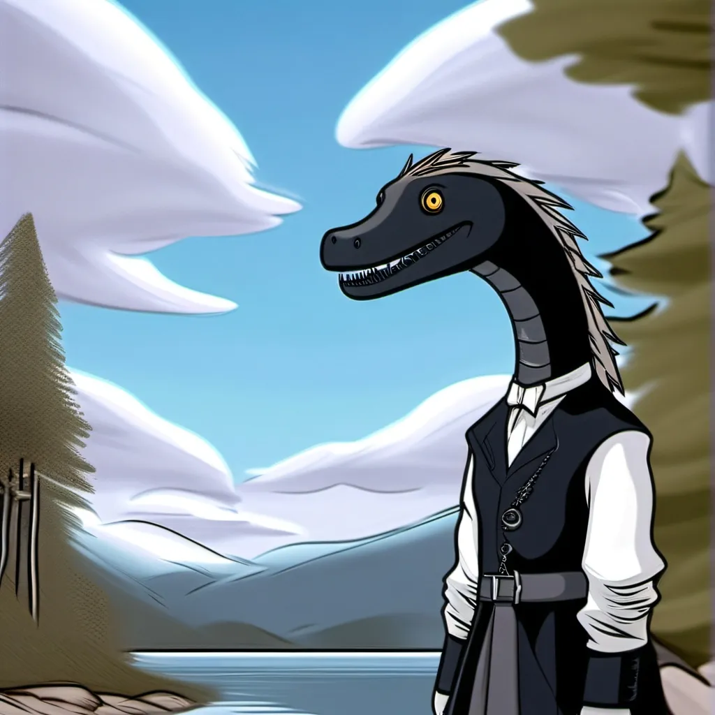 chat with ai character: Goth Ness Monster 