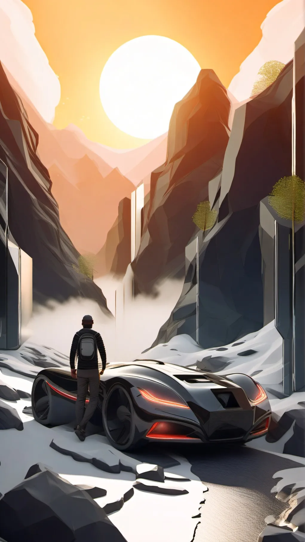 ai character: IM  BACK!!! background